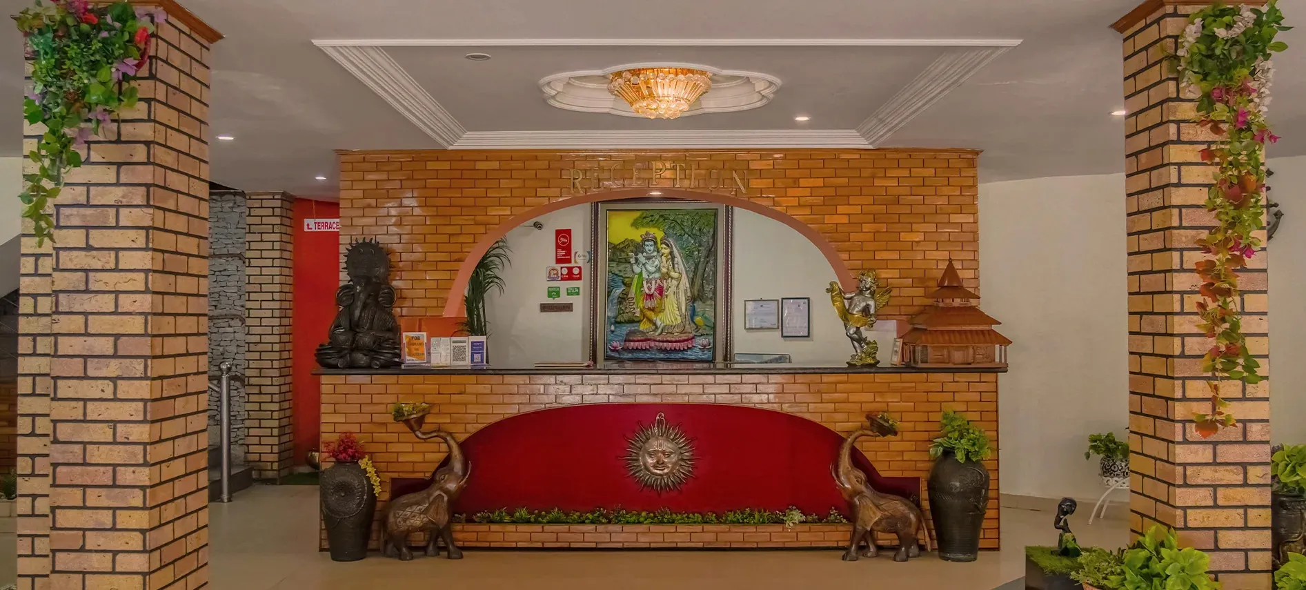 reception banner